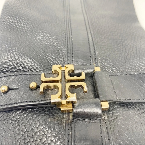 Tory Burch black riding boots - Picture 5 of 7